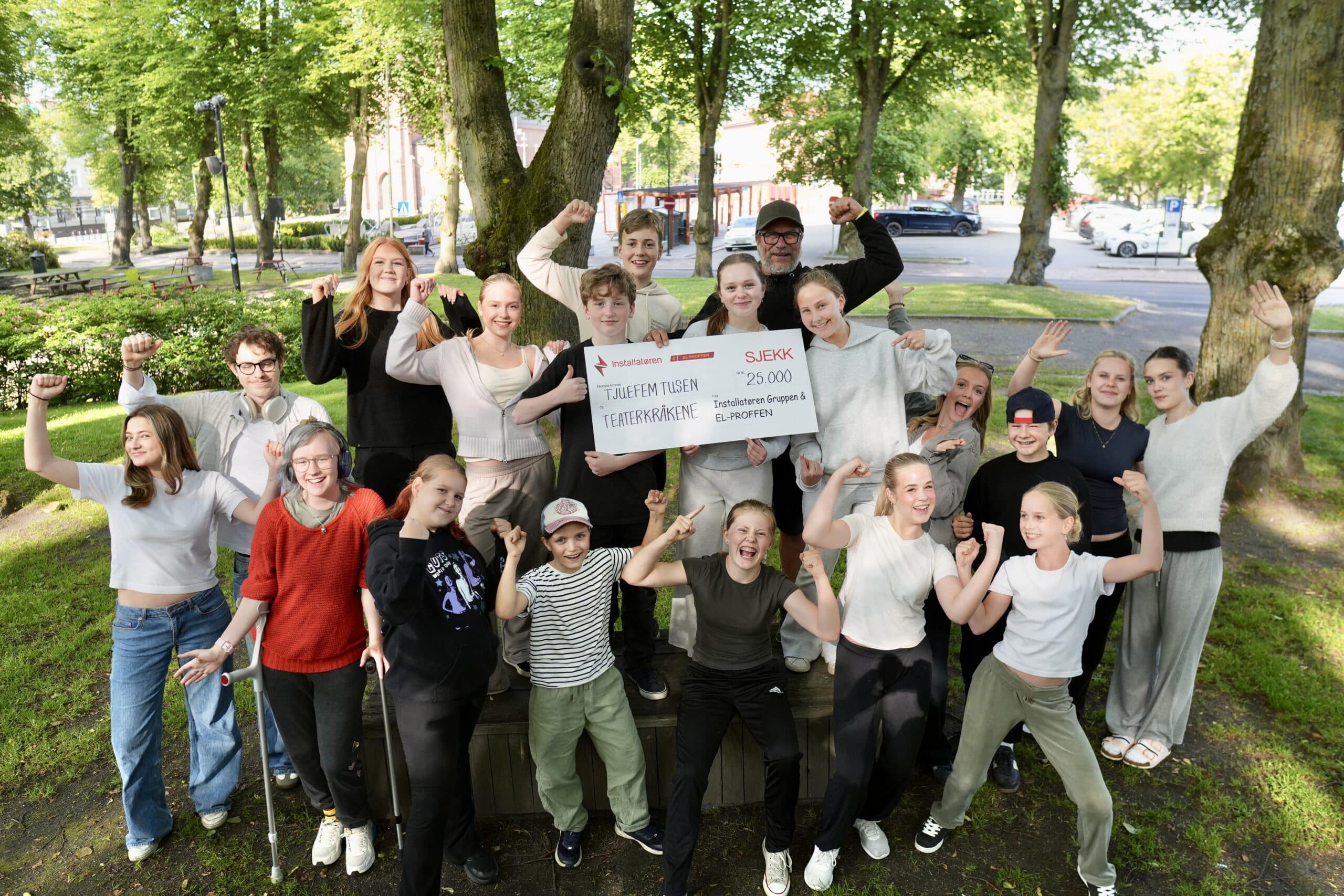 Teatergruppe tildelt midler fra Installatøren/El-proffen-fondet